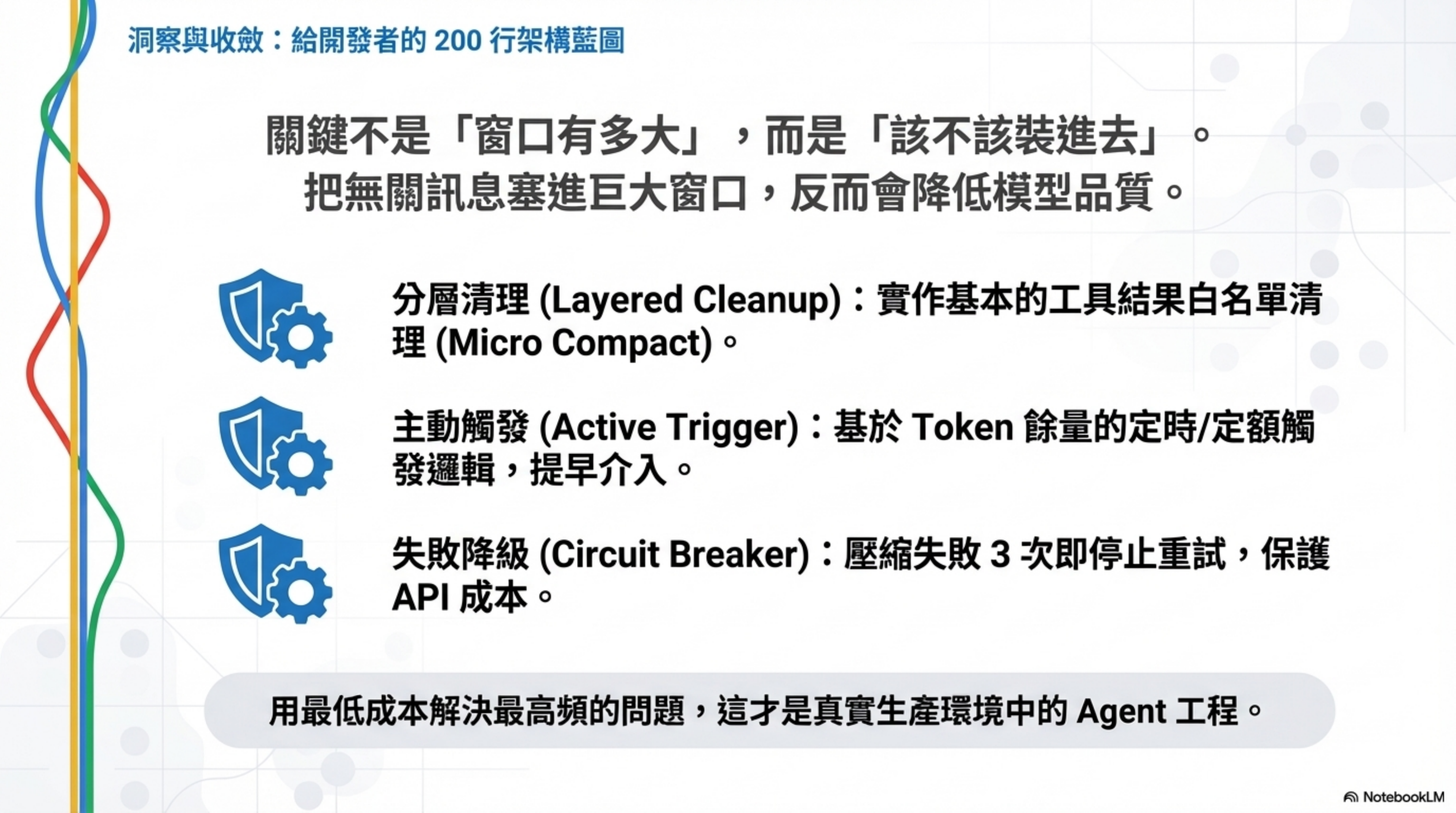 洞察與收斂：給開發者的 200 行架構藍圖